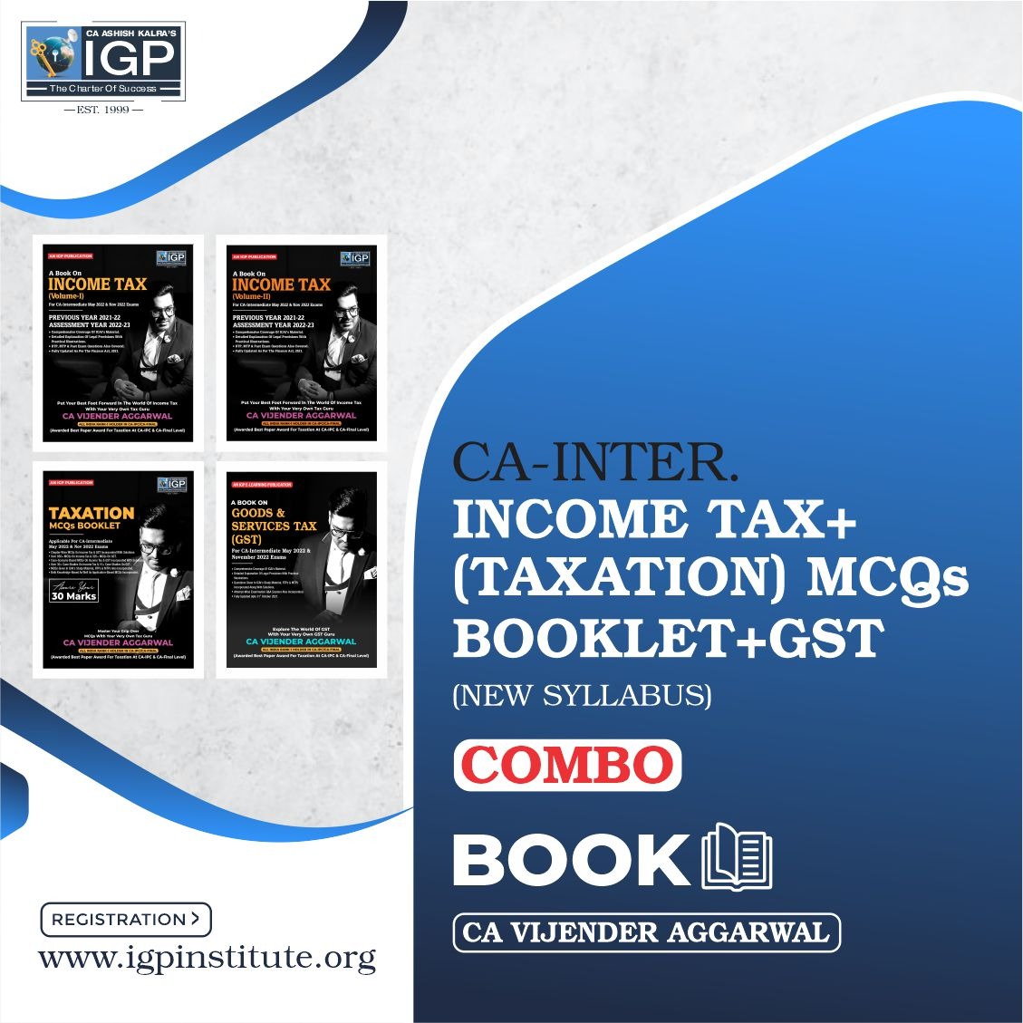 CA-Taxation (Income Tax + GST)-CA Vijender Aggarwal